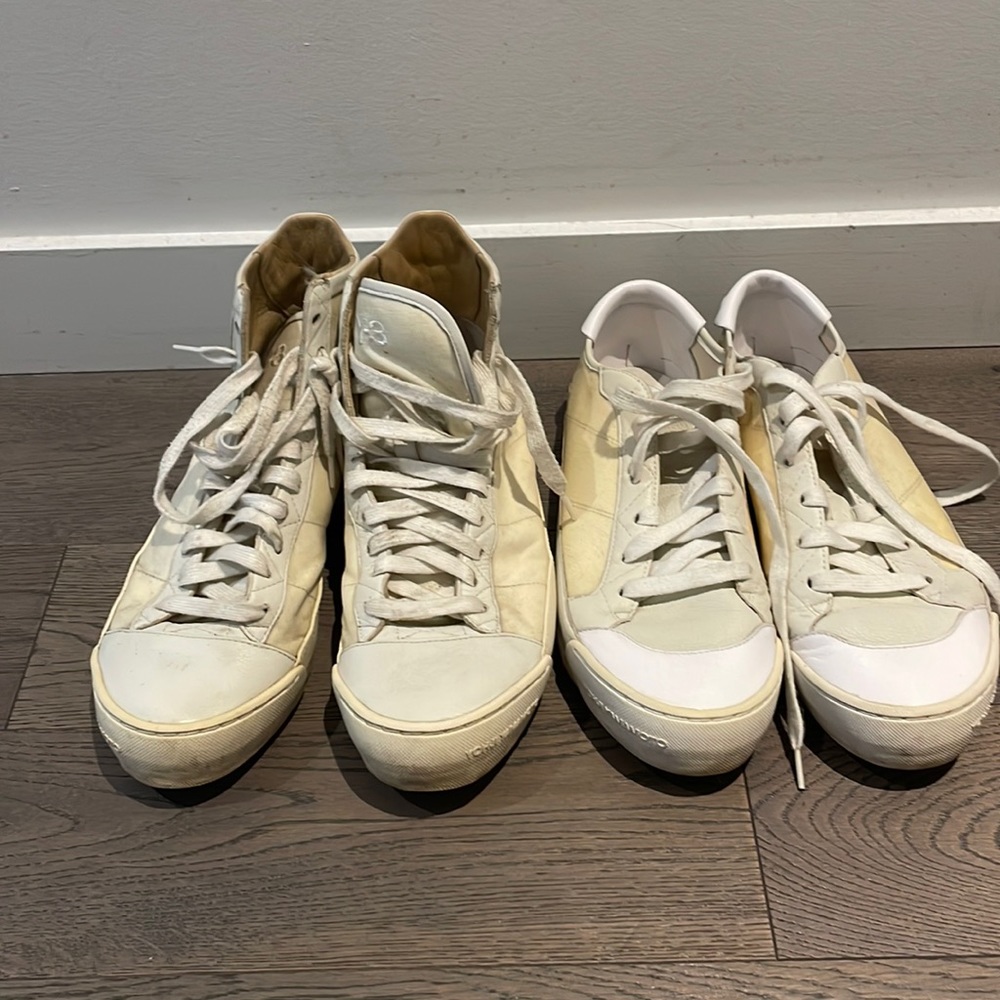 2 pairs of Y-3 Yohji Yamamoto sneakers men’s 8